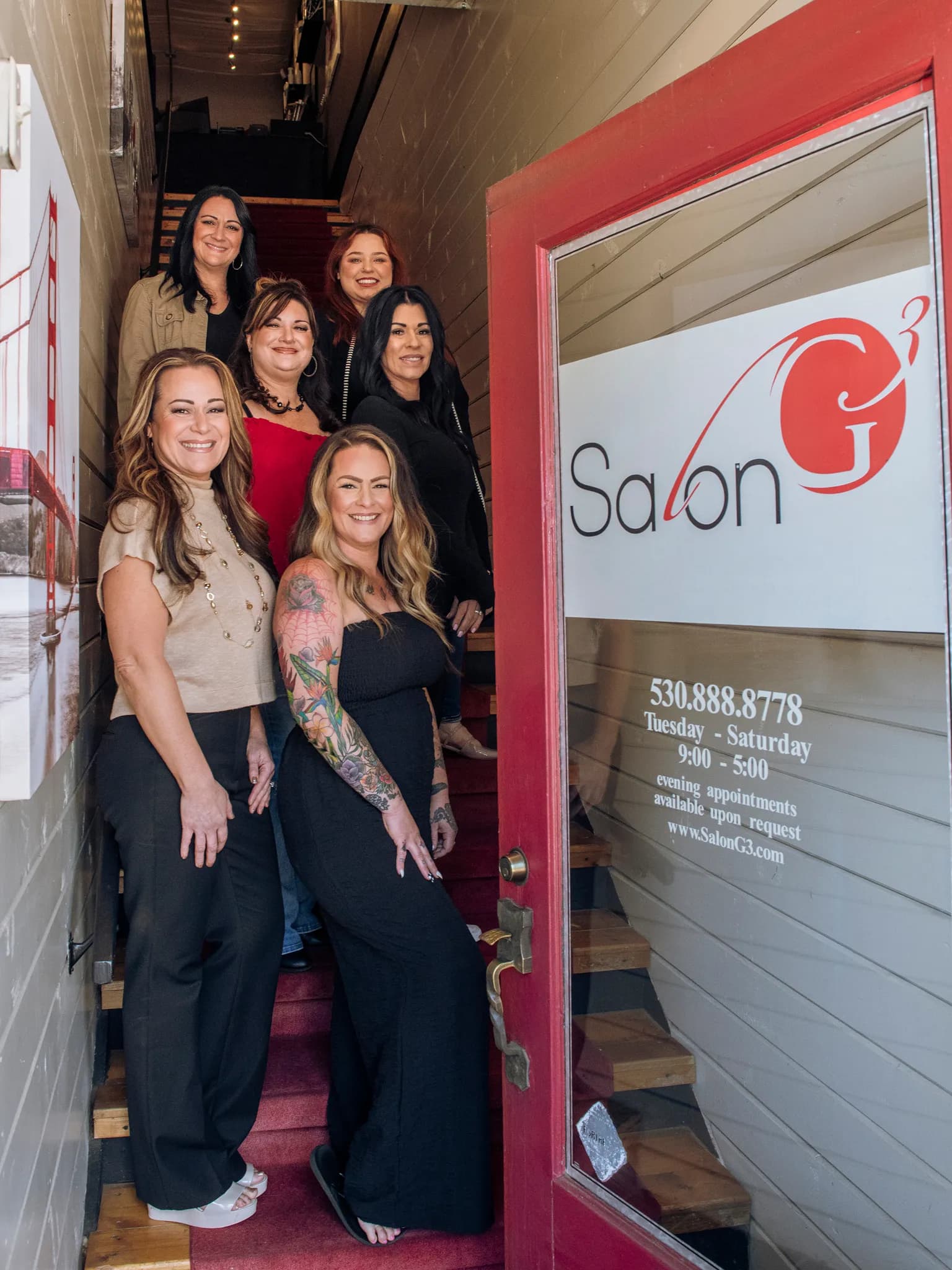 SalonG3 talented stylists in Old Town Auburn, CA